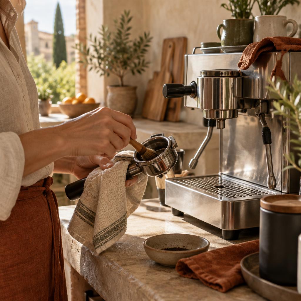 Nettoyer sa machine à café : la routine qui change le goût
